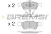 BREMSI BP3567 Brake Pad Set, disc brake